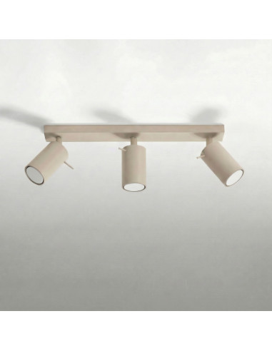 Plafon RING 3L taupe