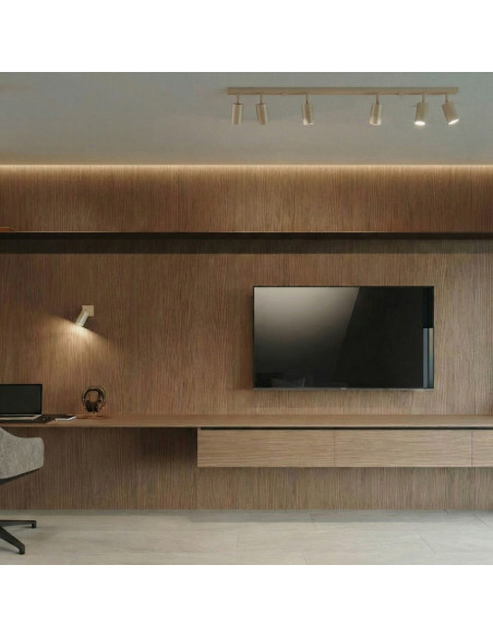 Plafon RING 6L taupe