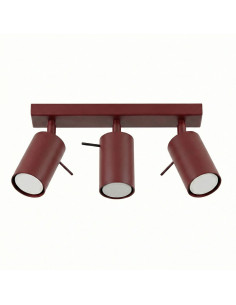 Plafon RING 3L burgund