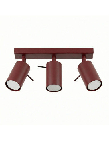 Plafon RING 3L burgund