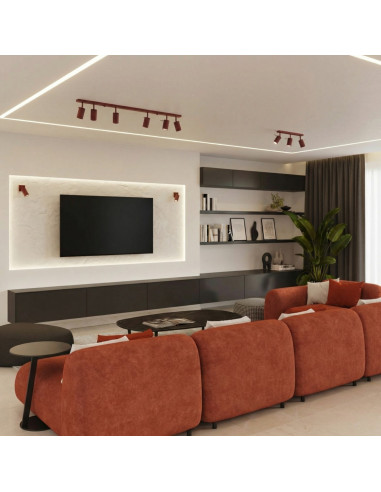 Plafon RING 6L burgund