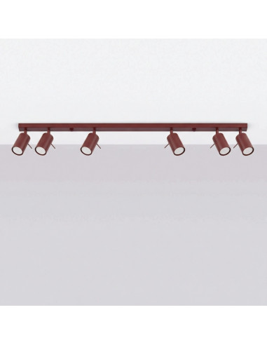 Plafon RING 6L burgund