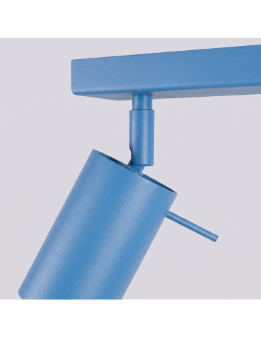 Plafon RING 6L błękitny