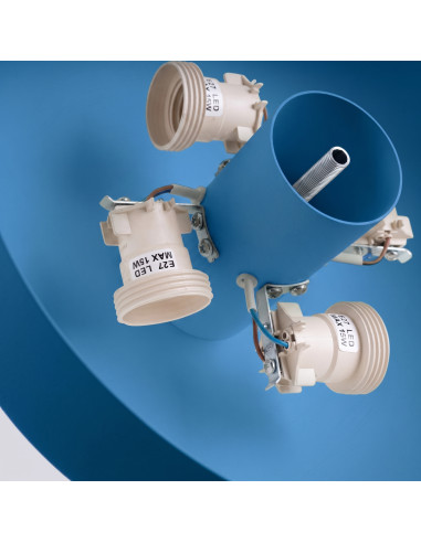 Plafon OMIQ błękitny