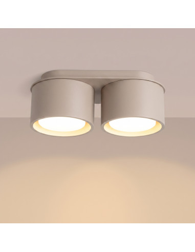 Plafon MODO 2 taupe Gx53
