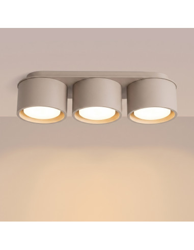 Plafon MODO 3 taupe Gx53
