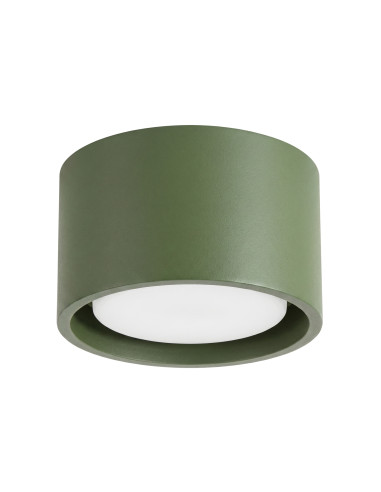 Plafon MODO 1 zielona oliwka Gx53