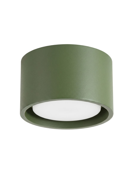 Plafon MODO 1 zielona oliwka Gx53