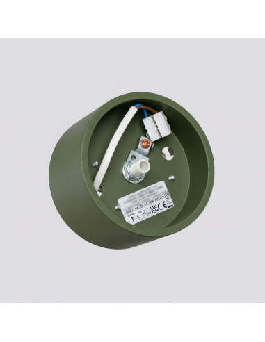 Plafon MODO 1 zielona oliwka Gx53
