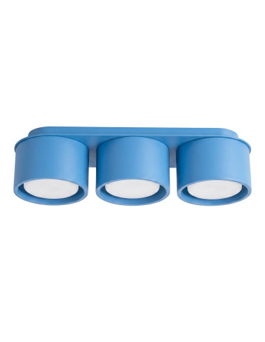 Plafon MODO 3 błękitny Gx53