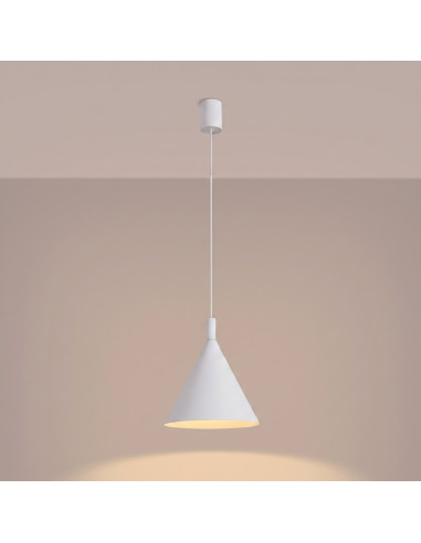Lampa wisząca NOX 25 biała
