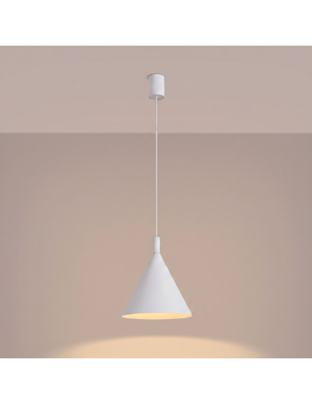 Lampa wisząca NOX 25 biała