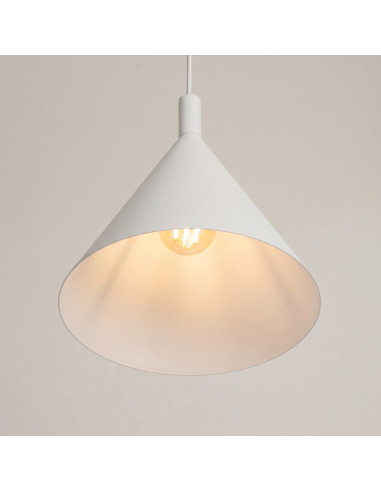 Lampa wisząca NOX 25 biała