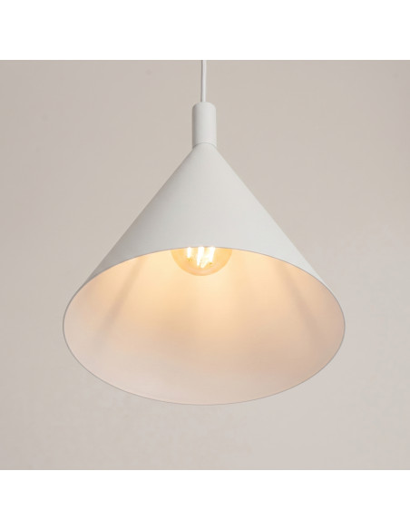 Lampa wisząca NOX 25 biała