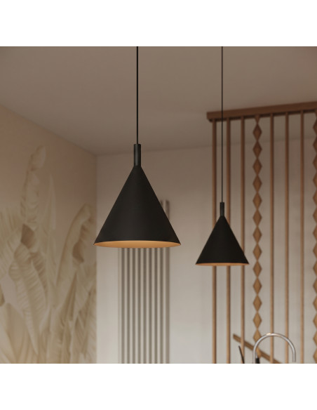 Lampa wisząca NOX 25 czarna