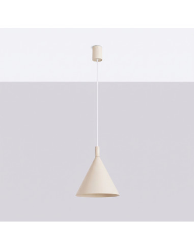 Lampa wisząca NOX 25 beżowa