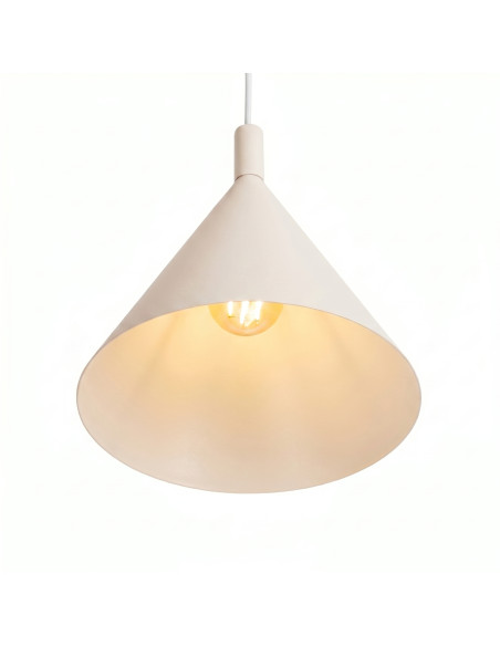 Lampa wisząca NOX 25 beżowa