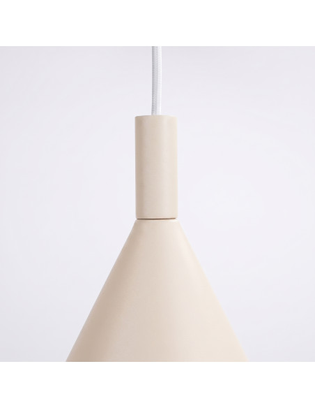 Lampa wisząca NOX 25 beżowa