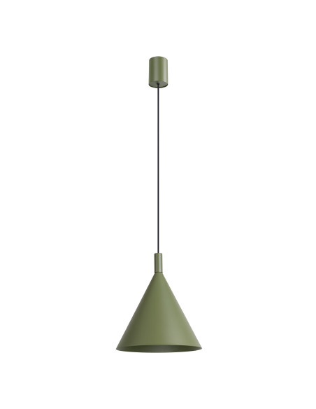Lampa wisząca NOX 25 zielona oliwka