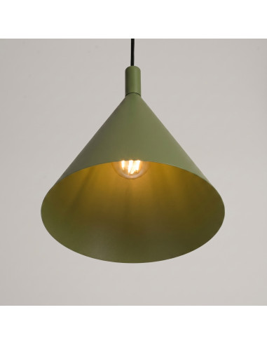 Lampa wisząca NOX 25 zielona oliwka