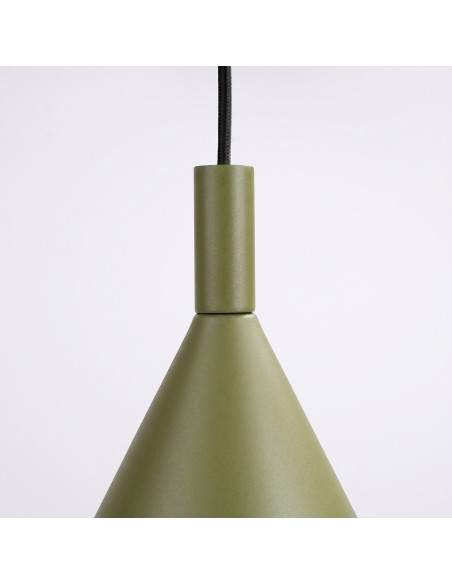 Lampa wisząca NOX 25 zielona oliwka