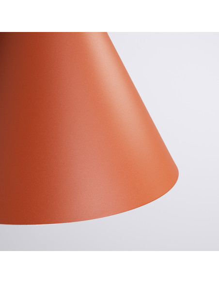 Lampa wisząca NOX 25 ochra czerwona
