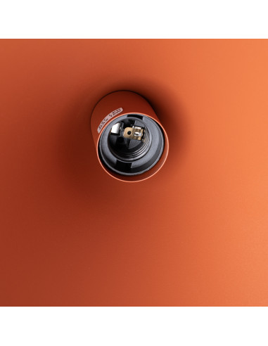 Lampa wisząca NOX 25 ochra czerwona