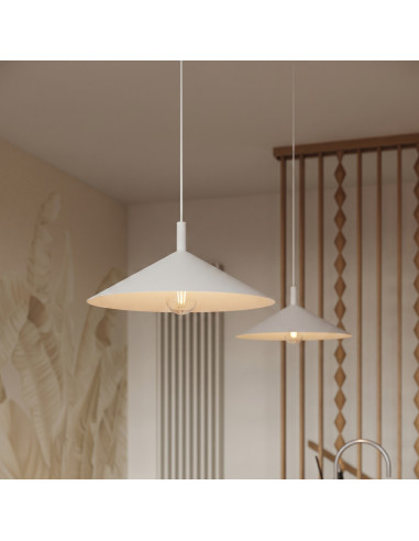 Lampa wisząca NOX 40 biała