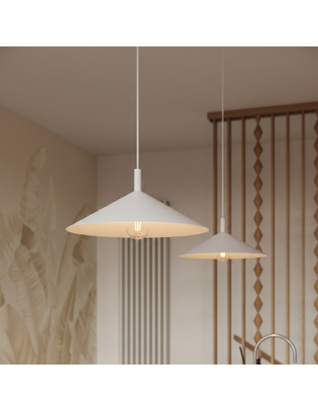 Lampa wisząca NOX 40 biała