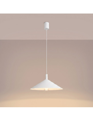 Lampa wisząca NOX 40 biała