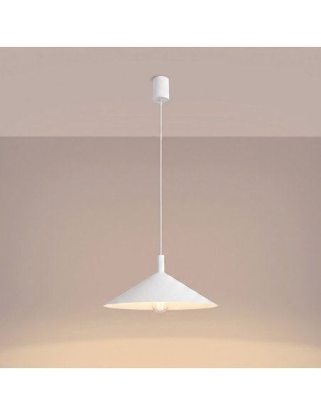 Lampa wisząca NOX 40 biała