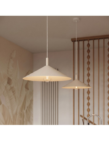 Lampa wisząca NOX 40 beżowa