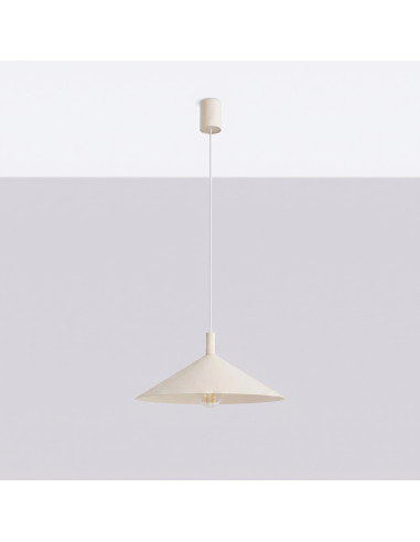 Lampa wisząca NOX 40 beżowa