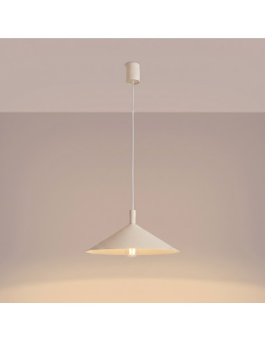Lampa wisząca NOX 40 beżowa