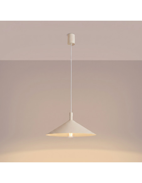 Lampa wisząca NOX 40 beżowa