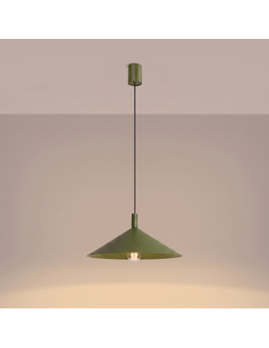 Lampa wisząca NOX 40 zielona oliwka