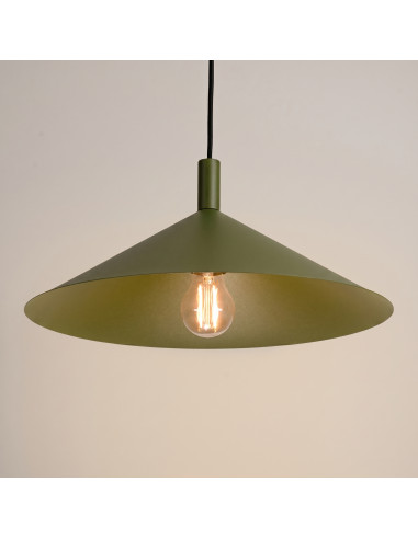Lampa wisząca NOX 40 zielona oliwka