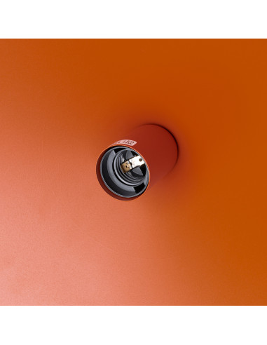 Lampa wisząca NOX 40 ochra czerwona