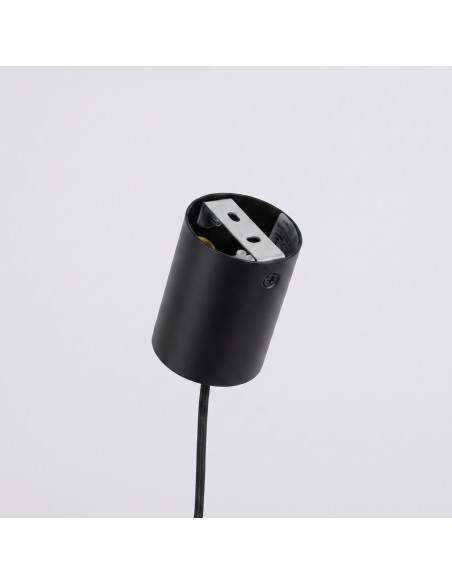 Żyrandol NOX 4L czarna