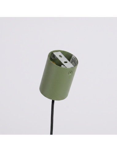 Żyrandol NOX 4L zielona oliwka