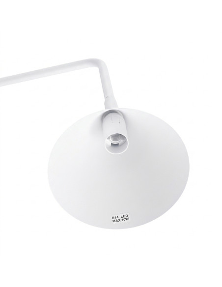 Lampa biurkowa NOX biała