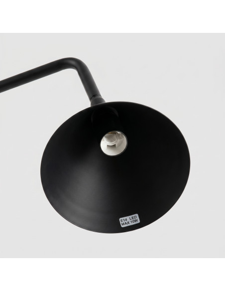 Lampa biurkowa NOX czarna