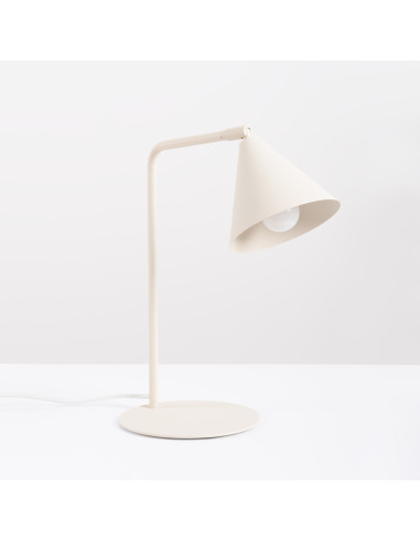 Lampa biurkowa NOX beżowa
