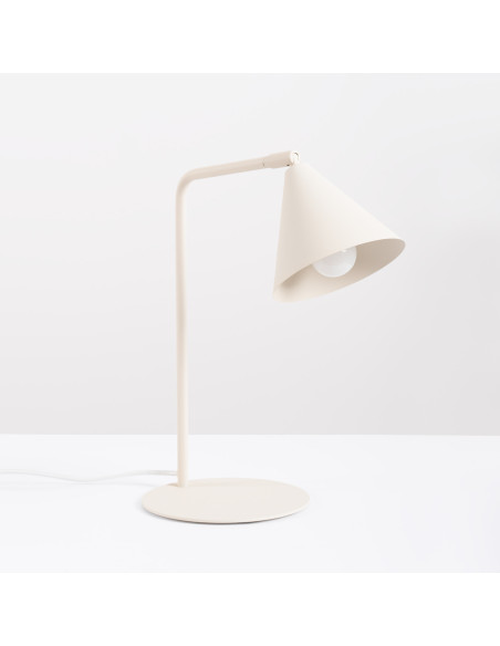 Lampa biurkowa NOX beżowa