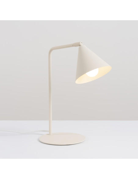 Lampa biurkowa NOX beżowa