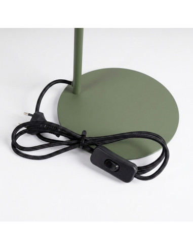 Lampa biurkowa NOX zielona oliwka