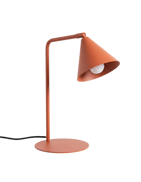 Lampa biurkowa NOX ochra czerwona
