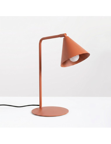 Lampa biurkowa NOX ochra czerwona