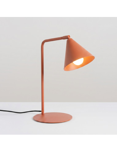 Lampa biurkowa NOX ochra czerwona