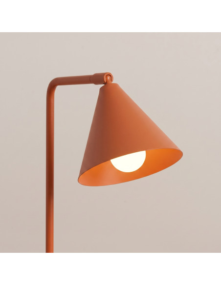 Lampa biurkowa NOX ochra czerwona